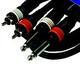 RCA na 6,3mm Jack Dual Káble