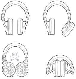 Audio-Technica ATH-M50X (white) - Image 2