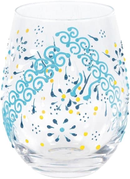 Lolita Indigo Henna Glass (12cm)