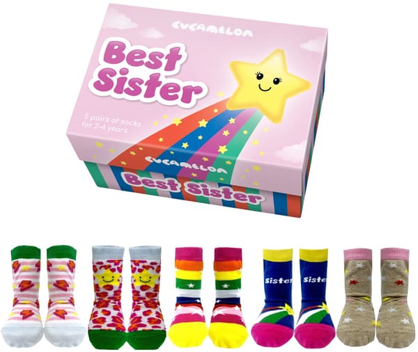 United Oddsocks Best Sister (27-30)