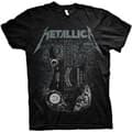 Metallica Unisex T-Shirt Hammett Ouija Guitar Hammett Ouija Guitar (size XL)