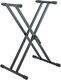 Supports en X double pour clavier