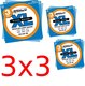 Set Corde Chitara Elettrica Pacco da 9