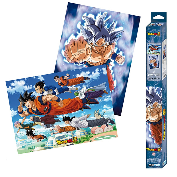 AbyStyle Dragon Ball - Goku transformations kék oldaltáska
