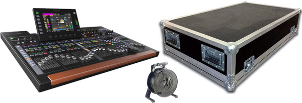 WING Black Case Bundle (incl. free 50m EtherCON cable)