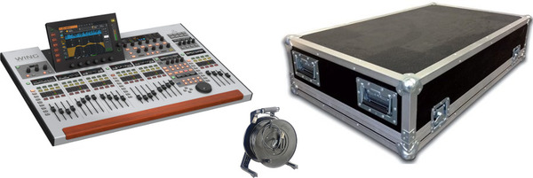 WING Case Bundle (incl. free 50m EtherCON cable)