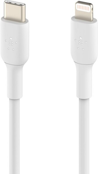 Lightning / USB-C Cable PVC (1m - white)
