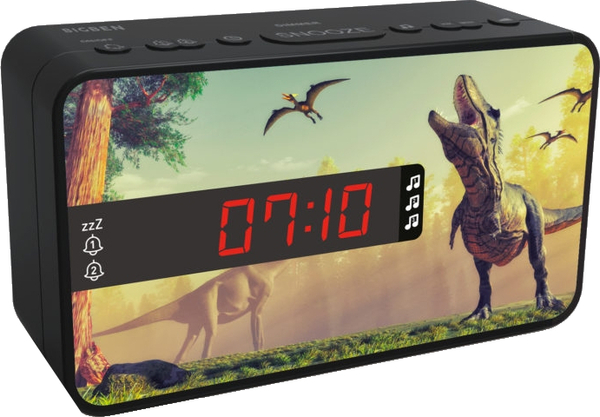 Alarm Clock Radio R16 - Dino (incl. 3 front panels)