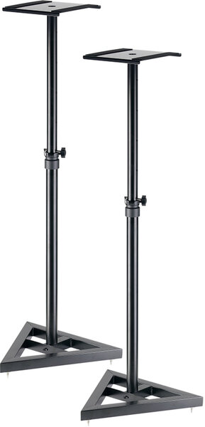 MST 15 Set Studio Monitor Stand Set (black)