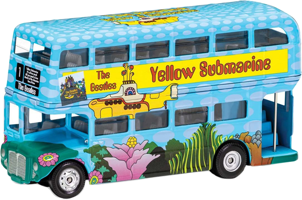 London Bus - Yellow Submarine / The Beatles (scale 1:64)