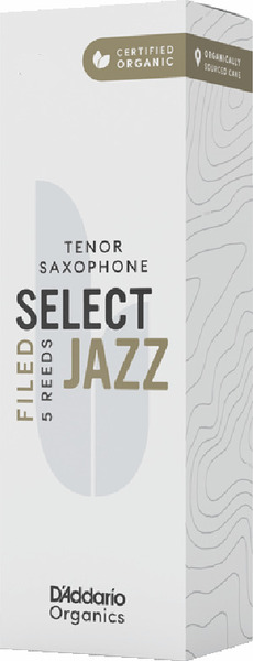 Filed Organic Select Jazz for Tenor Sax (strength 3S / set of 5)