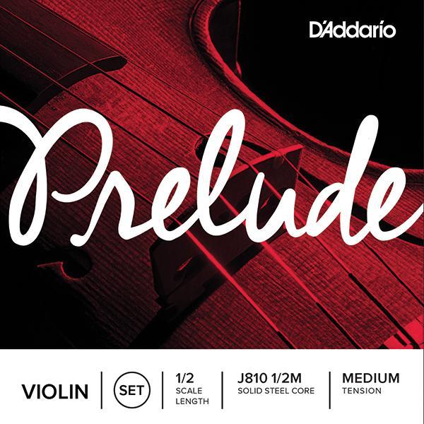 J810 1/2M Prelude Violin String Set (medium tension)