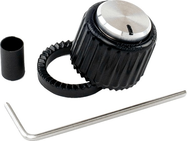 LokNob Large (black silver)