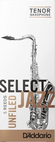 Select Jazz Unfiled Tenor-Sax #4 Soft (strength 4.0 soft, 5 pack)