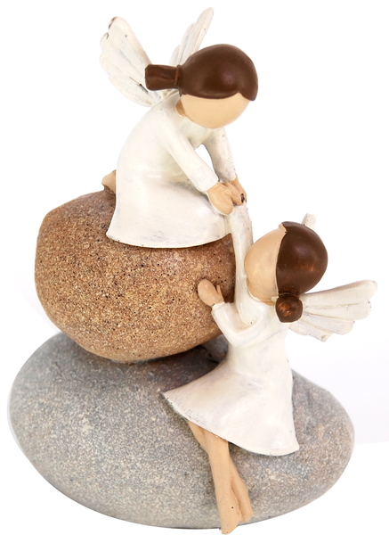 Angels on Rock Take Her Hands