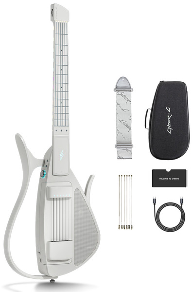 Cyber G Guitar String (White)