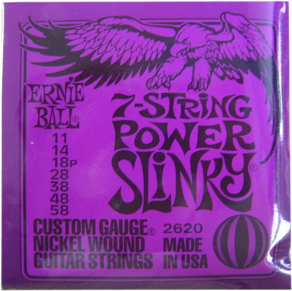 2620 7-String Power Slinky 011-058