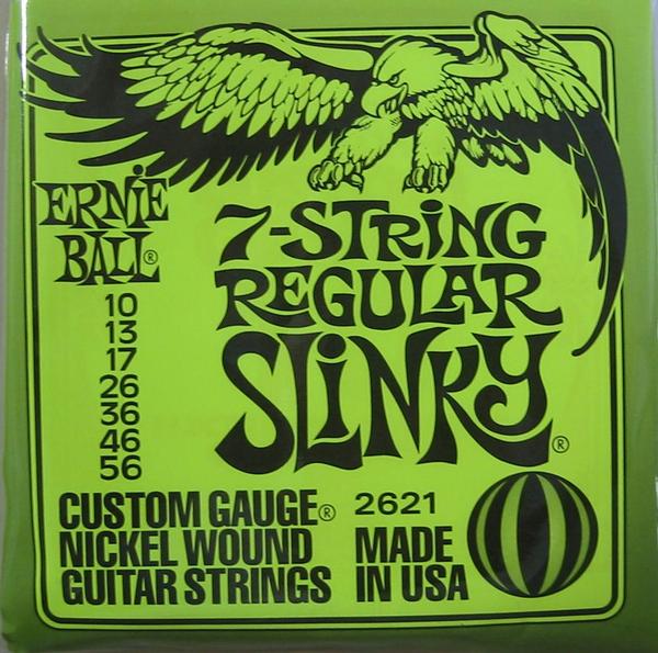 2621 7-String Regular Slinky 010-056