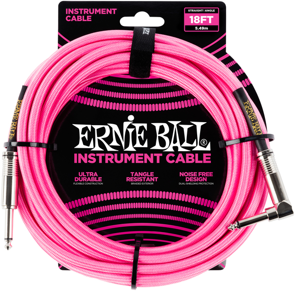 6083 Instrument Cable - 5.5m (neon pink)