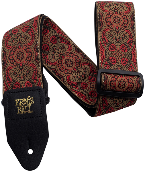 Jacquard 4162 Strap (imperial paisley red)