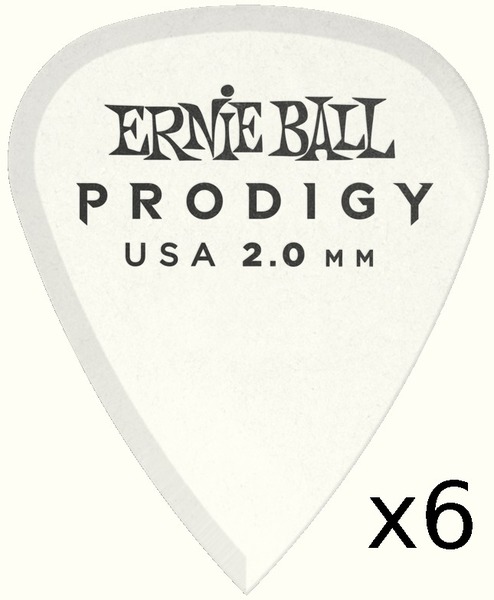 Prodigy Standard - Set of 6 (white / 2.0 mm)
