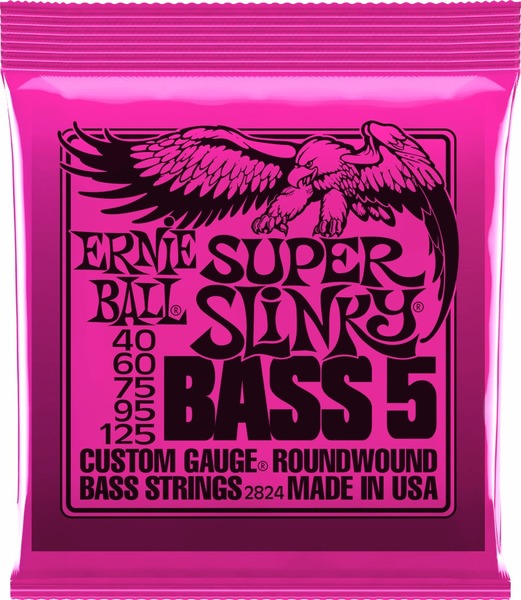 Super Slinky 5-String Electric Bass Strings (40 - 125 / nickel wound)