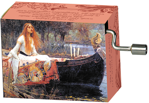 Beethoven - Für Elise (John William Waterhouse - The Lady of Shalott)