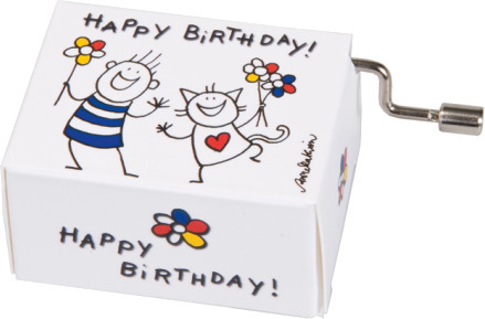 Happy Birthday (cat & boy)