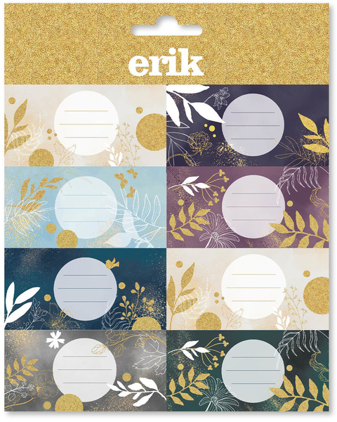 Self-Adhesive Labels Set Glitter