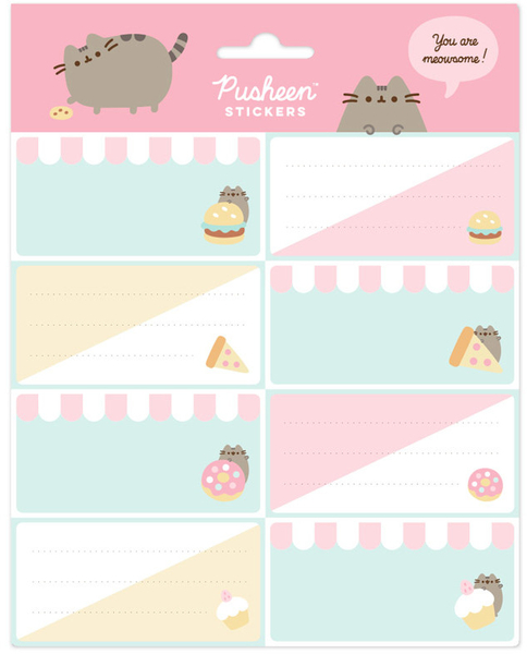 Self-Adhesive Labels Set Pusheen