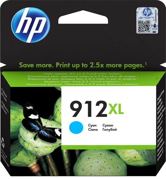 912XL Cyan Original Ink Cartridge