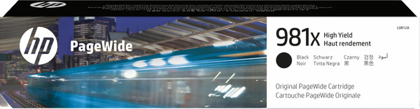 981X Black Original PageWide Cartridge