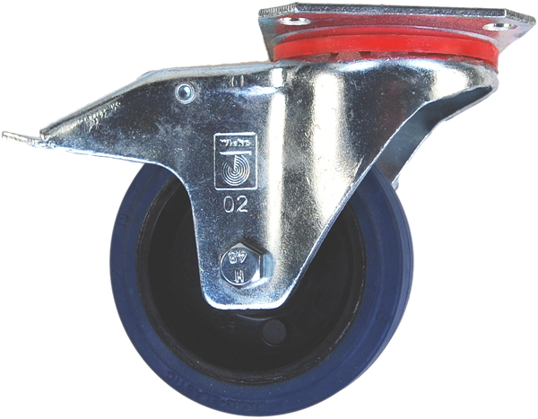 Wheel with Brake (100mm-role)