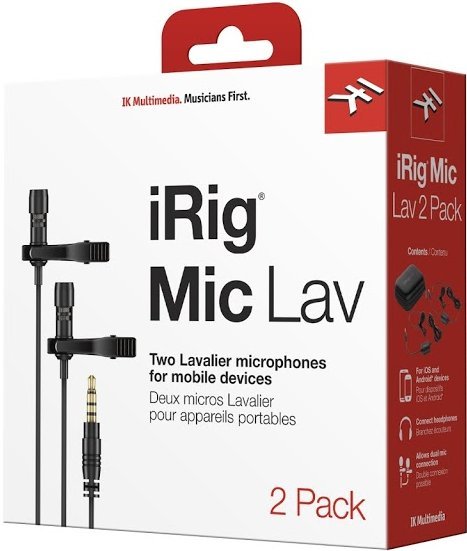 iRig Mic Lav 2 Pack