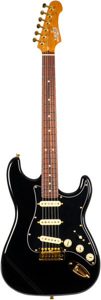 JS-380 SSS (Black with Gold HW)