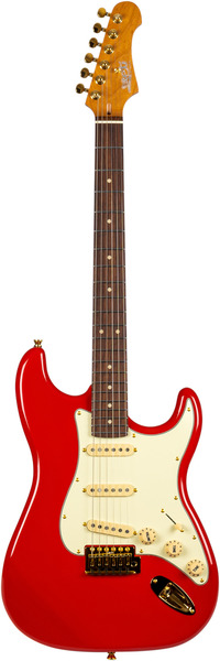 JS-380 SSS (Red with Gold HW)