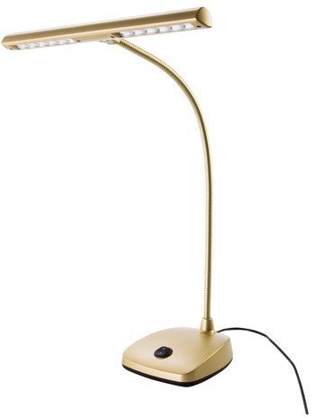 12297 LED Pianoleuchte (goldfarbig)