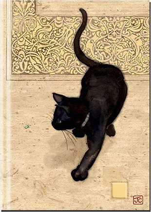 A5 Liniertes Hardcover Notizbuch Chat Elegant