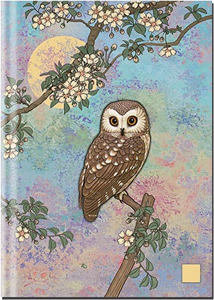 A5 Liniertes Hardcover Notizbuch Chouette