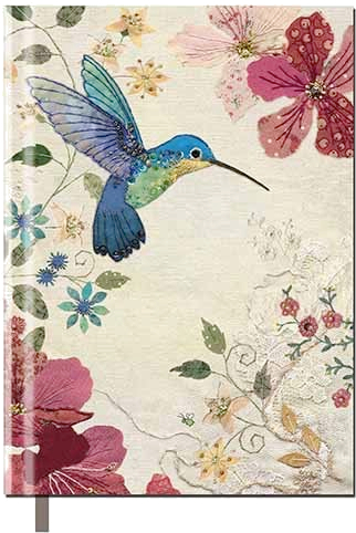 A5 Liniertes Hardcover Notizbuch Colibri