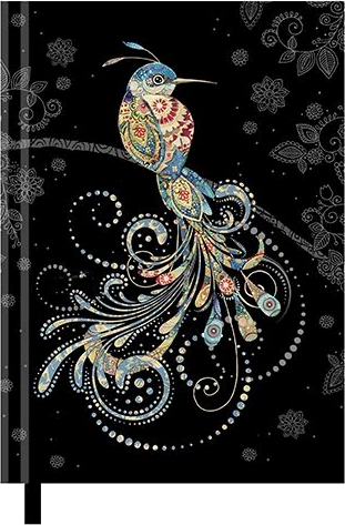 A5 Liniertes Hardcover Notizbuch Jewels Colibri