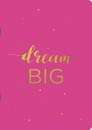 A5 Liniertes Softcover Notizbuch Dream Big