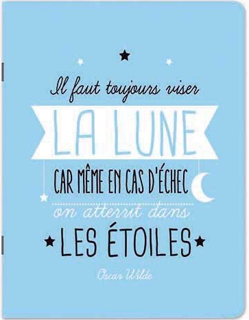 A5 Liniertes Softcover Notizbuch Il Faut Toujours