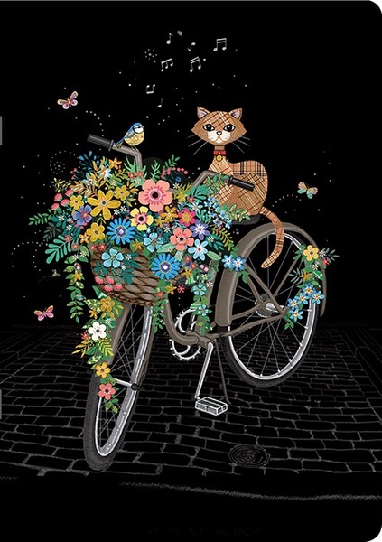 A5 Liniertes Softcover Notizbuch Jewels Chat Velo