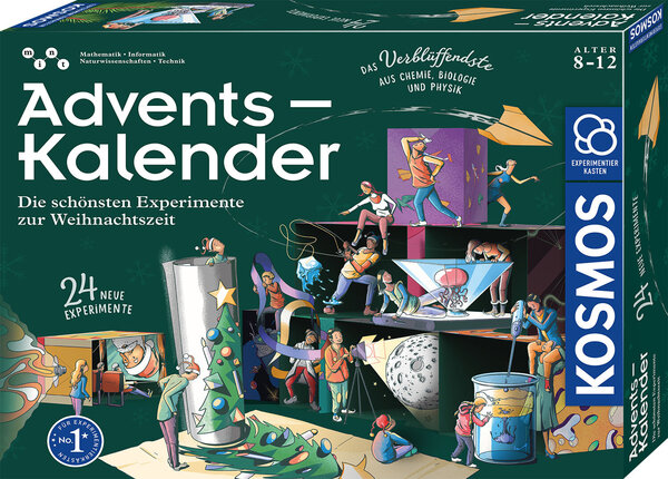 Adventskalender 2024 / Die Schönsten Experimente zur Weihnachtszeit (8+)