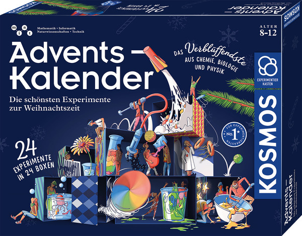 Adventskalender / Die Schönsten Experimente zur Weihnachtszeit (8+)