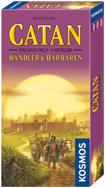 CATAN - Ergänzung 5-6 Spieler - Händler & Barbaren (D / 10+)