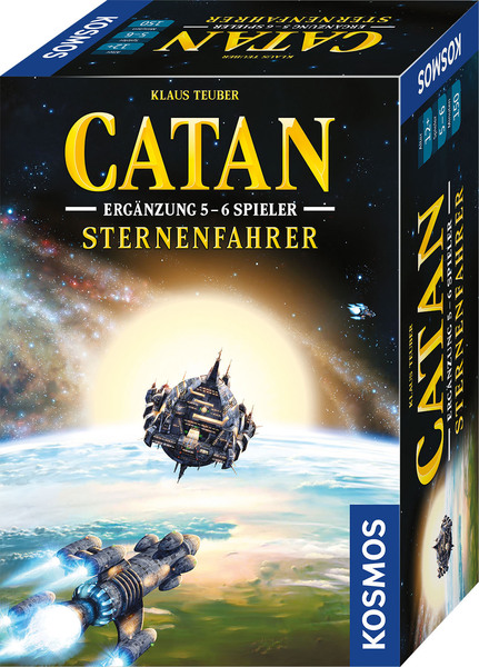 CATAN - Sternenfahrer Ergänzung 5-6 Spieler (D / 12+)
