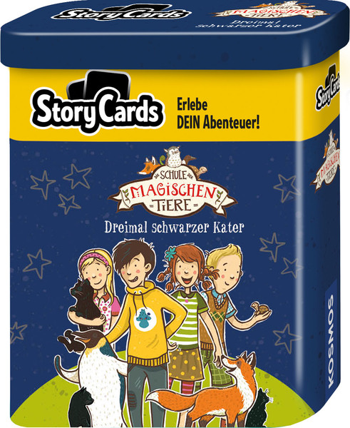 Die Schule der magischen Tiere Dreimal schwarzer Kater / StoryCards (D / 8+)