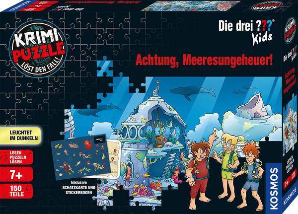 Krimi Puzzle - Achtung, Meeresungeheuer! (D / 7+)